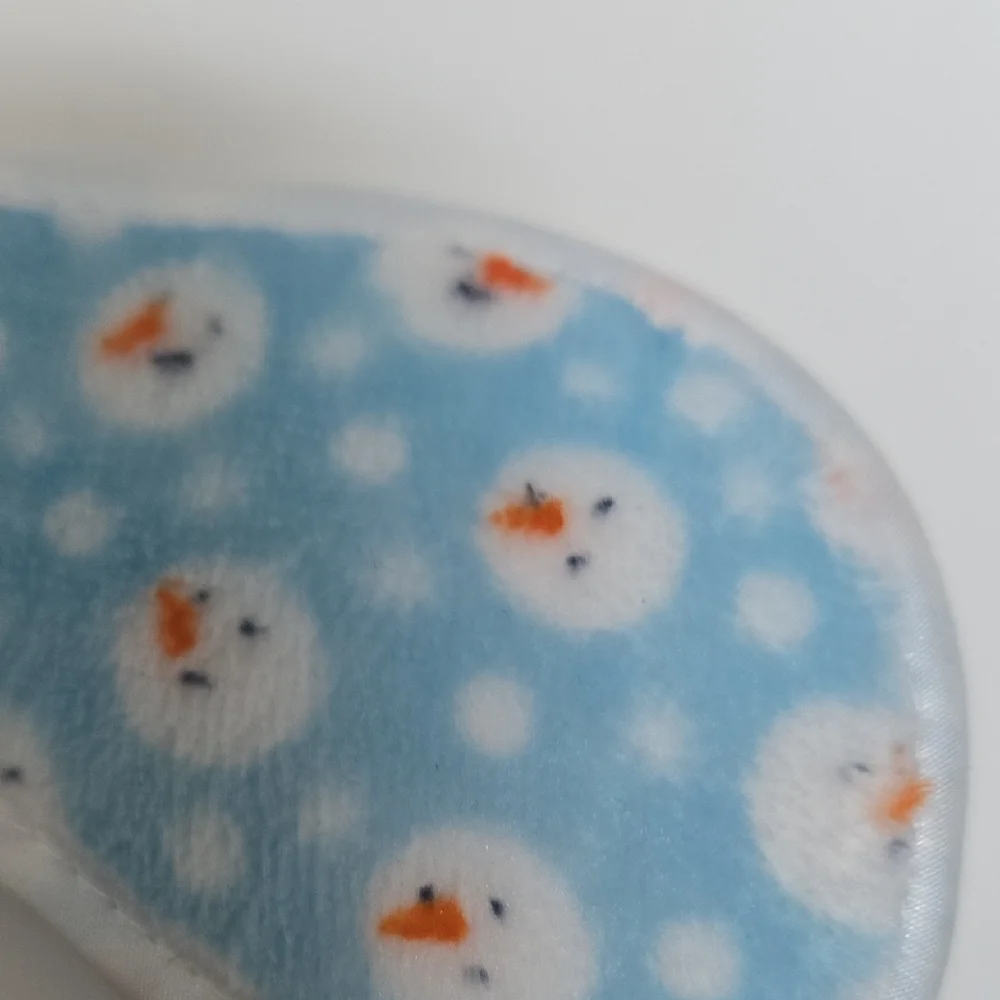 Blue Snowman Sleep Mask for Child